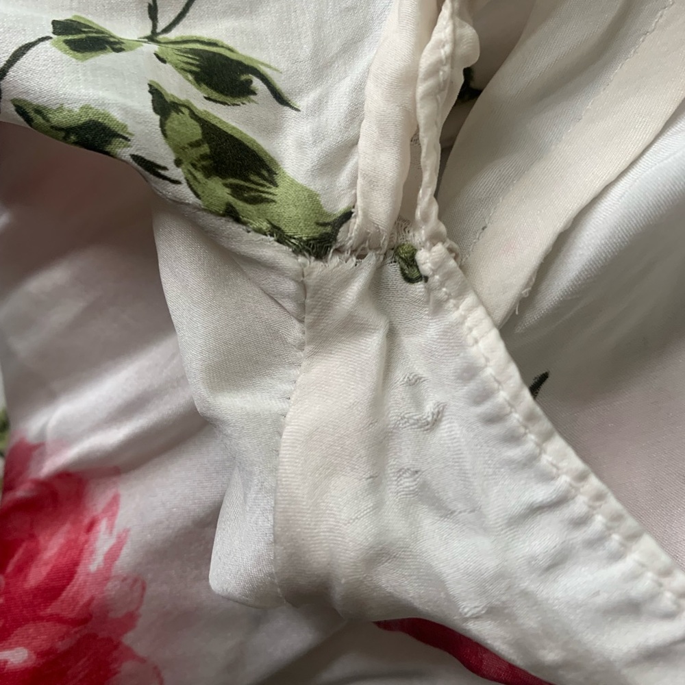 Jiexiu 100% Silk Floral Tunic Dress - Picture 12 of 12
